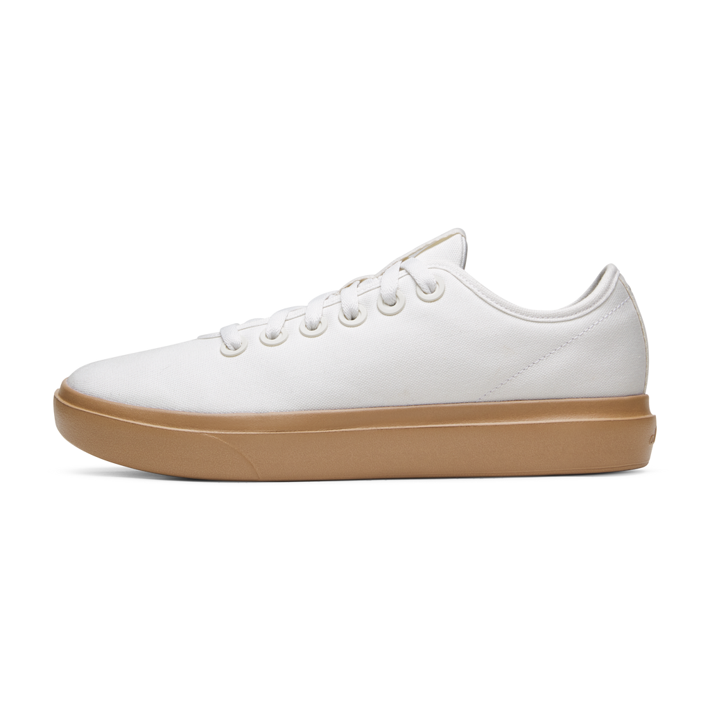 Women's Canvas Piper - Blizzard (Bark Brown Sole)